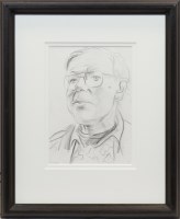 Lot 190 - * PETER HOWSON, PAUL pen on paper, signed...