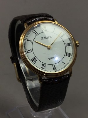 Lot 435 - A COLLECTION OF GENTLEMAN'S FASHION WATCHES