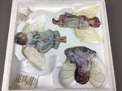 Lot 483 - A LOT OF BRADFORD EDITIONS HEAVEN'S LITTLE ANGELS ORNAMENT COLLECTION