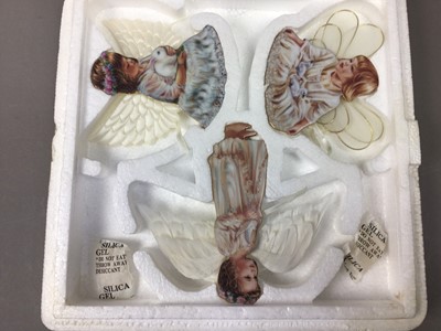 Lot 483 - A LOT OF BRADFORD EDITIONS HEAVEN'S LITTLE ANGELS ORNAMENT COLLECTION