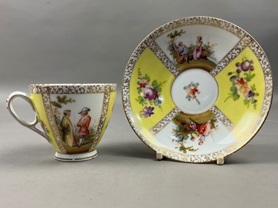 Lot 529 - A REGENCY STYLE PART TEA SERVICE