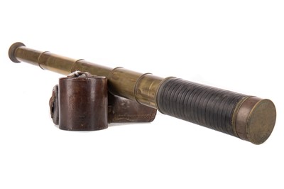 Lot 657 - AN EARLY 19TH CENTURY SEVEN-DRAW TELESCOPE BY G & C DIXEY