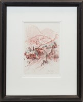 Lot 218 - * PETER HOWSON, PLATEAU, JUST AFTER TSG 1994...