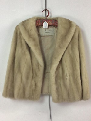 Lot 510 - A ROVALIA PALE ROSE MINK JACKET