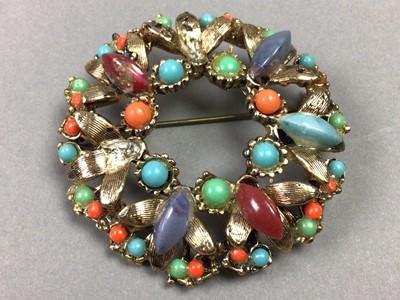 Lot 444 - A COLLECTION OF COSTUME AND OTHER JEWELLERY