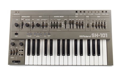 Lot 658 - A ROLAND SH-101 ANALOG SYNTHESISER