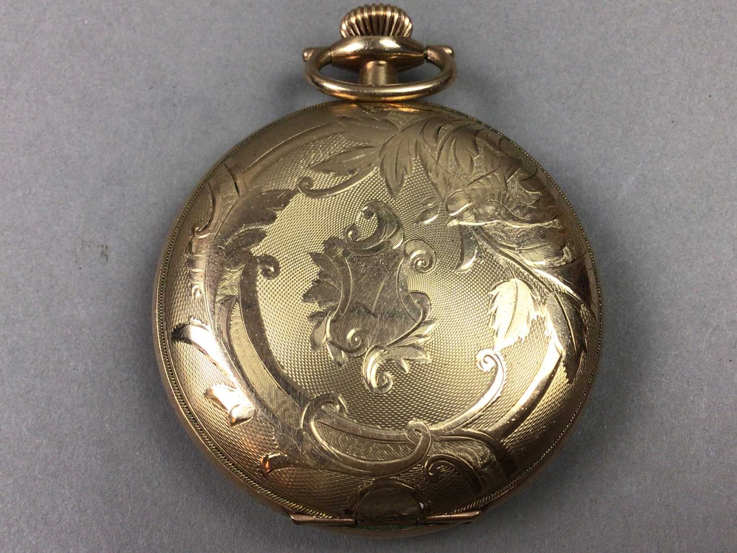Lot 12 - AN ELGIN ROLLED GOLD HUNTER CASED POCKET WATCH AND FURTHER WATCHES
