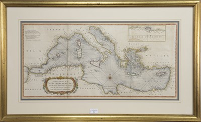 Lot 58 - RICHARD WILLIAM SEALE, A CORRECT CHART OF THE MEDITERRANEAN SEA