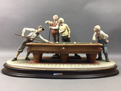 Lot 611 - A CAPODIMONTE FIGURAL GROUP