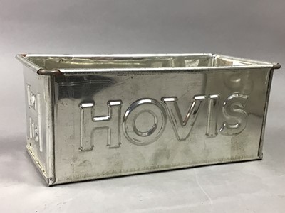 Lot 640 - SIX METAL HOVIS BREAD BAKING TINS