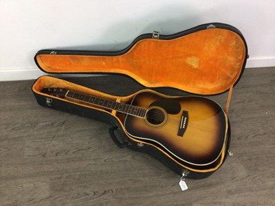 Lot 645 - AN ACOUSTIC GUITAR IN CASE