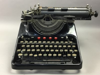 Lot 683 - A BAR LOCK TYPEWRITER