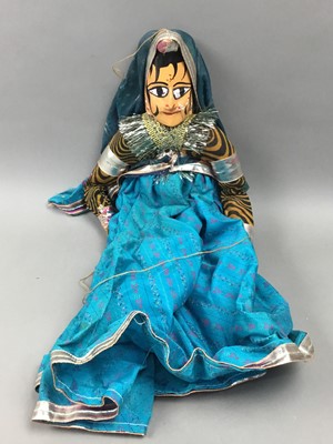 Lot 684 - A COLLECTION OF WORLD DOLLS AND PUPPETS