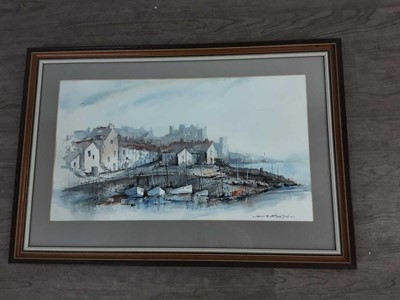 Lot 351 - IMPRESSION, CRAIL, WATERCOLOUR