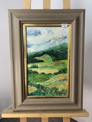 Lot 687 - LANDSCAPE, AN OIL BY NICKI MCHARG