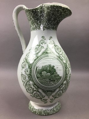 Lot 517 - A COPELAND & GARETT TOILET EWER AND OTHER CERAMICS