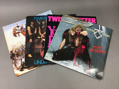 Lot 135 - A LOT OF HEAVY METAL RECORDS