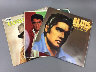 Lot 136 - A LOT OF ELVIS RECORDS