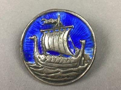 Lot 67 - AN ALEXANDER RITCHIE OF IONA BROOCH AND ANOTHER