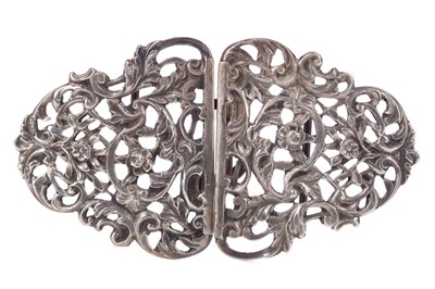 Lot 87A - VICTORAIN SILVER NURSE'S BELT BUCKLE