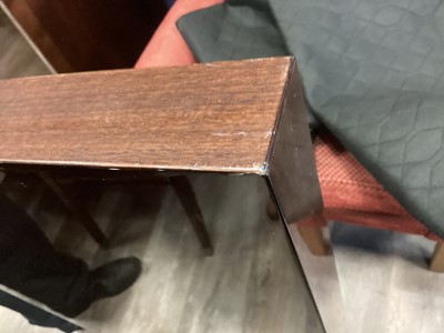 Lot 333 - KESTERPORT, ‘FIFTH AVENUE’ AMERICAN WALNUT DINING SUITE