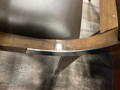 Lot 333 - KESTERPORT, ‘FIFTH AVENUE’ AMERICAN WALNUT DINING SUITE