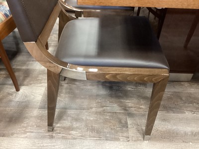 Lot 333 - KESTERPORT, ‘FIFTH AVENUE’ AMERICAN WALNUT DINING SUITE