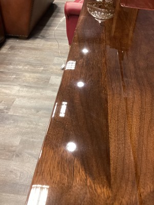 Lot 333 - KESTERPORT, ‘FIFTH AVENUE’ AMERICAN WALNUT DINING SUITE