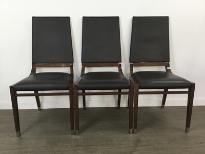 Lot 333 - KESTERPORT, ‘FIFTH AVENUE’ AMERICAN WALNUT DINING SUITE