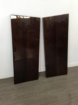 Lot 333 - KESTERPORT, ‘FIFTH AVENUE’ AMERICAN WALNUT DINING SUITE