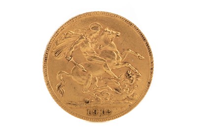 Lot 13 - A GEORGE V GOLD SOVEREIGN DATED 1912