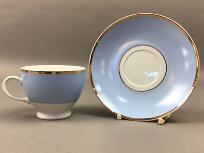 Lot 54 - A TEA AND BREAKFAST SERVICE, CAITHNESS AND OTHER GLASSWARE