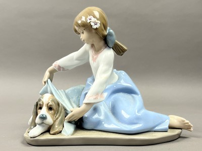 Lot 120 - A COLLECTION OF FIGURES INCLUDING LLADRO AND NAO