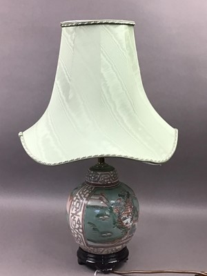 Lot 198 - TWO PAIRS OF TABLE LAMPS