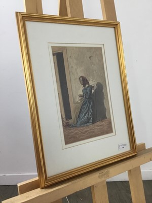 Lot 86 - A FRENCH WATERCOLOUR