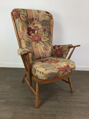 Lot 73 - AN ERCOL ARMCHAIR