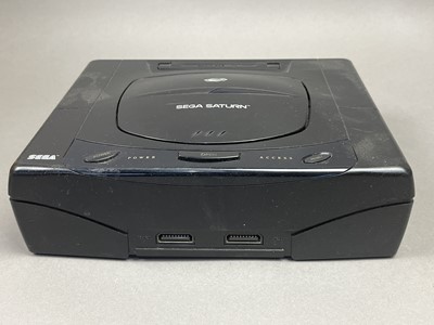 Lot 1004 - A SEGA SATURN CONSOLE AND APPROXIMATELY 37 GAMES