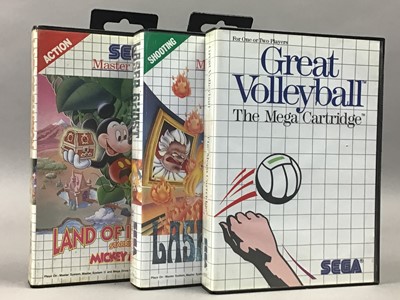 Lot 1009 - A LOT OF SEGA MASTER SYSTEM GAMES