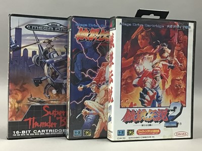 Lot 1010 - A LOT OF SEGA MEGADRIVE GAMES