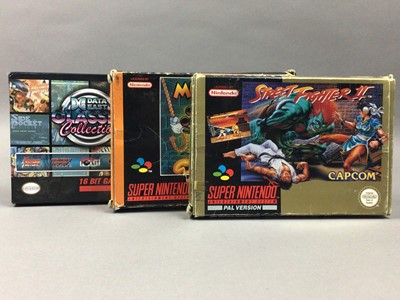 Lot 1015 - A LOT OF NINTENDO SNES GAMES