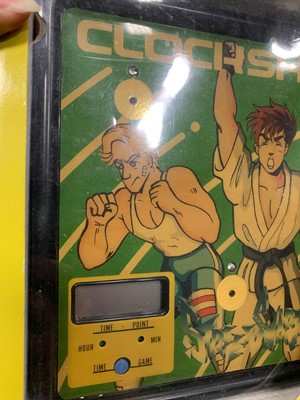 Lot 1016 - AN SNK NEO CIBER UNIT RAY SMASHER CLOCKSHOT NEO CIBER GUN SET