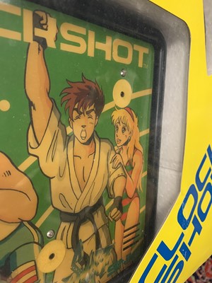 Lot 1016 - AN SNK NEO CIBER UNIT RAY SMASHER CLOCKSHOT NEO CIBER GUN SET