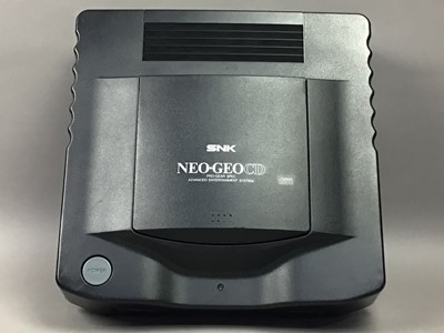 Lot 1017 - AN SNK NEO GEO CD CONSOLE AND CONTROLLER PRO