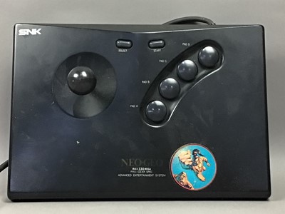 Lot 1018 - AN SNK NEO GEO MAX 330 MEGA PRO-GEAR SPEC CONSOLE AND ACCESSORIES