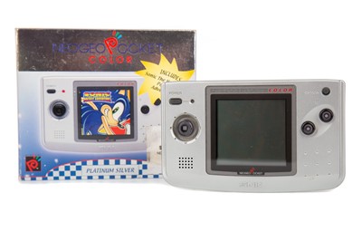 Lot 1023 - AN SNK NEO GEO POCKET COLOUR CONSOLE