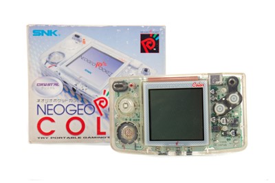 Lot 1025 - AN SNK NEO GEO POCKET COLOUR CONSOLE