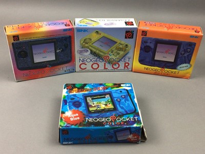 Lot 1026 - AN SNK NEO GEO POCKET COLOUR CONSOLE