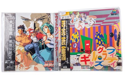 Lot 1036 - A COLLECTION OF SNK NEO GEO LASERDISCS