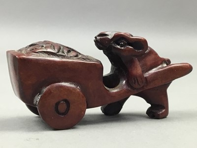 Lot 154 - FOUR JAPANESE NETSUKES