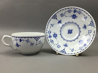 Lot 159 - A FURNIVAL 'DENMARK' PATTERN PART DINNER SERVICE
